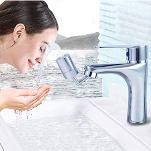 Universal 1080 Swivel Faucet Aerator Splash Filter Extend Faucets Kitchen Water Adapter Nozzle Tap