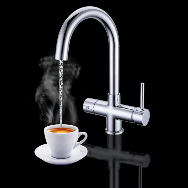 3 in one boiling water/hot/cold water Instant hot water tap heater with tank and filter instant hot water faucet