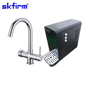 Soda dispenser frizz drinking water 3 way kitchen faucet with soda water popular office school USA market