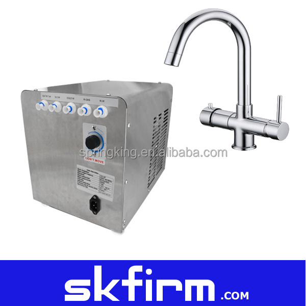 Soda dispenser frizz drinking water 3 way kitchen faucet with soda water popular office school USA market