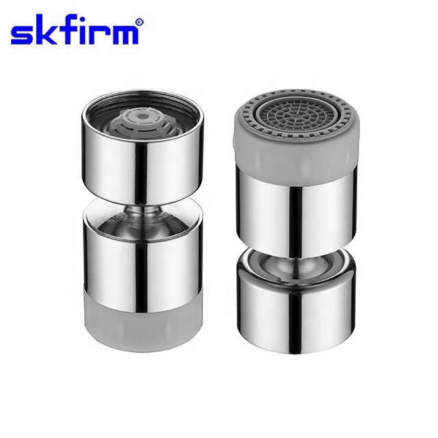 Dual Function Water Saving Faucet Aerator Mixer Tap Aerator Nozzle Replacement 360 Swivel Kitchen Faucet Aerator