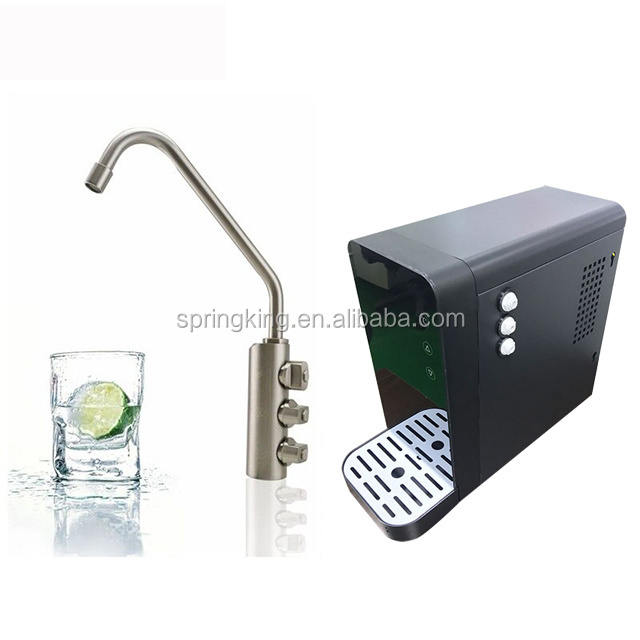 Chiller Sparkling and Filtered Water Refrigerated Water Dispenser 20LPH Stand Stainless Steel R134a Cold Free Spare Parts 300