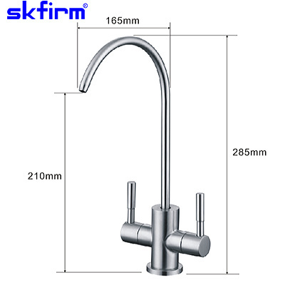 Hot Product Stainless Steel SUS304 faucet Two Way filter water lead free faucet