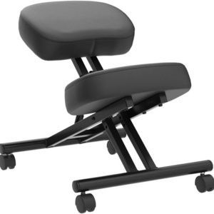 Home Ergonomic Kneeling Chair Adjustable Kneel Stool for Home and Office with Memory Foam Layer for Improves Posture