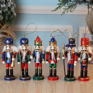 13CM Nutcracker American Honor Guard Nutcracker Puppet Soldier Crafts 13CM European nutcracker soldier