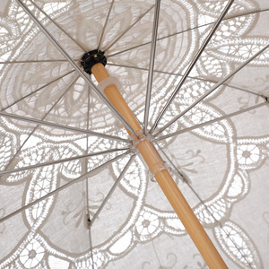 Photography ornaments lace umbrella wedding photography white cotton umbrella wedding decoration