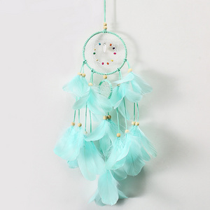 Hot Sale Home Decor Wall Decor Lovely Dream Catcher Feather Cotton Beads Wall Decorations Dreamcatchers