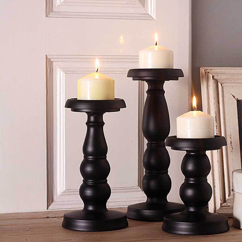 European style wrought iron candle holder creative candlelight dinner props wedding decoration decoration desktop candle holder