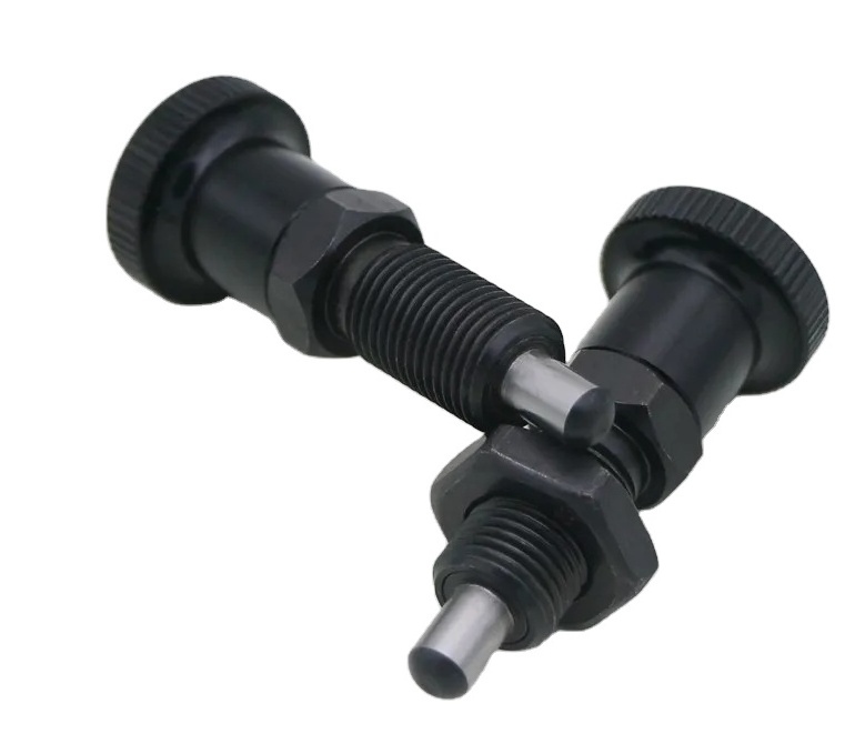 Retractable Spring Loaded Index Plunger Carbon steel Stainless Steel Lock Out Indexing Plunger