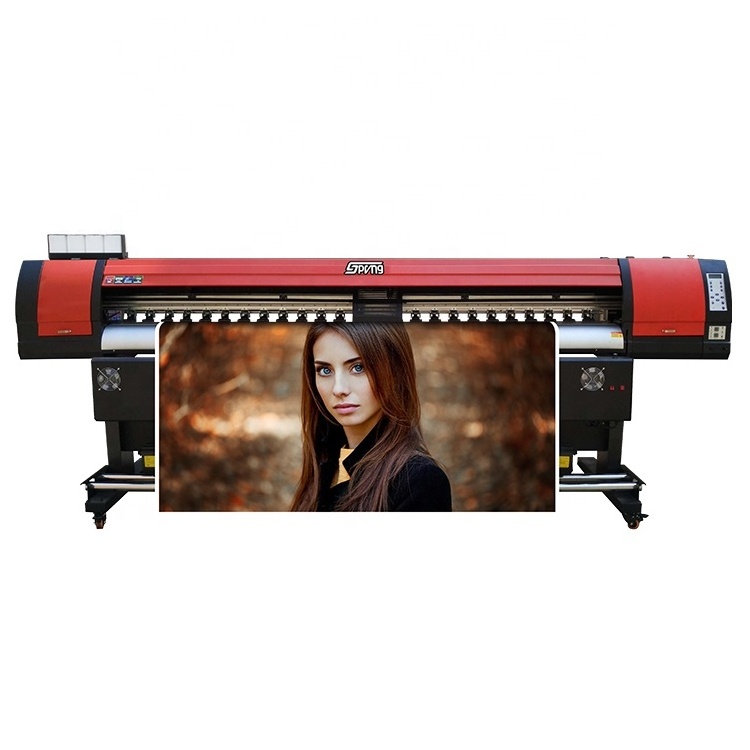 best quality eco solvent printer 1.8m 1.6m 2.5m 3.2 large format I3200 dx5 xp600 head plotter maintop eco solvent printing