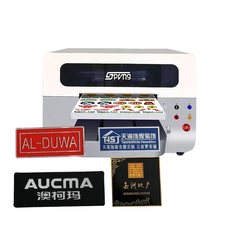 Popular DIY Printing on Phone Case/Credit Card/Textil A3 Size UV Printer+ Sublimation T-Shirt Printing Machine