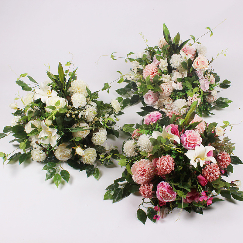 SPR wholesale 35cm wedding table centerpiece flower ball arrangement  party home backdrop decor free shipping