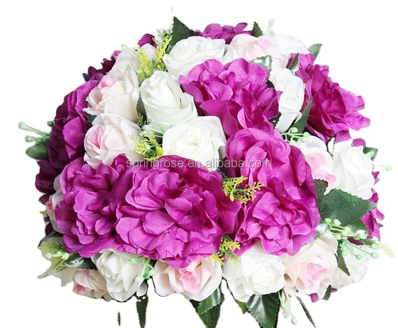 SPR Wedding table flower ball arrangement decoration party backdrop decorative flore factory wholesale artificial flower ball