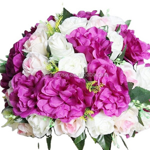 SPR Wedding table flower ball arrangement decoration party backdrop decorative flore factory wholesale artificial flower ball