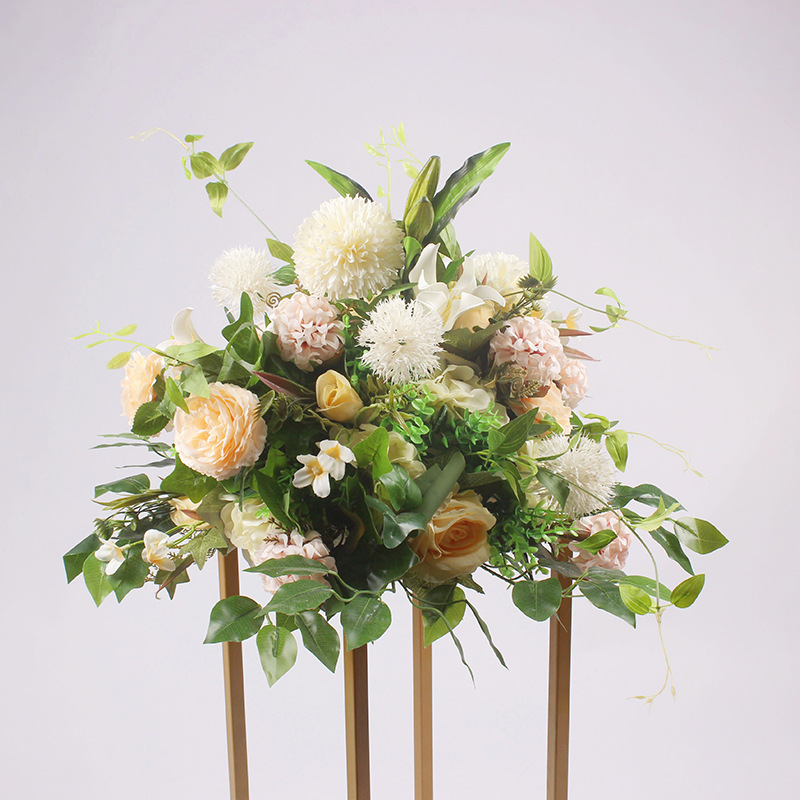 SPR wholesale 35cm wedding table centerpiece flower ball arrangement  party home backdrop decor free shipping