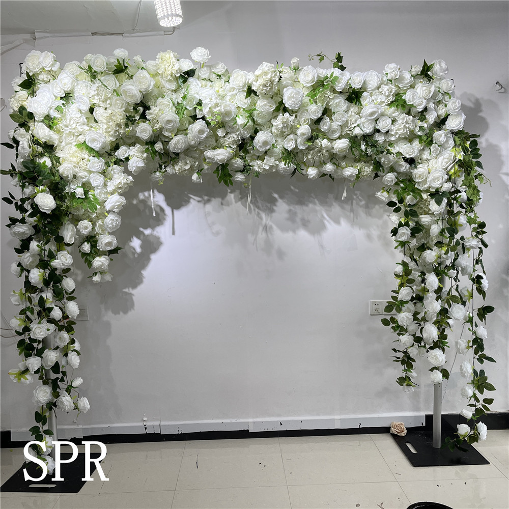 SPR  8ft x 8ft Finished Rose Flower Wall for Wedding  baby occasion party event backdrop decorations arrangement floral