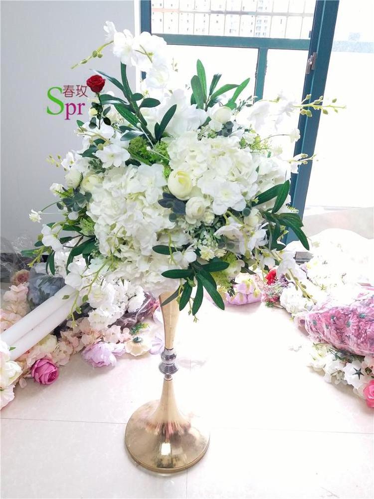 SPR 40CM floral arrangements for weddings table centerpiece flower ball party home backdrop decor