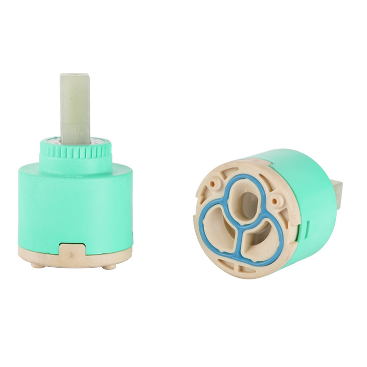 35mm Single Double Lock Pin Faucet Ceramic Cartridge Ceramic Disc Cartridge