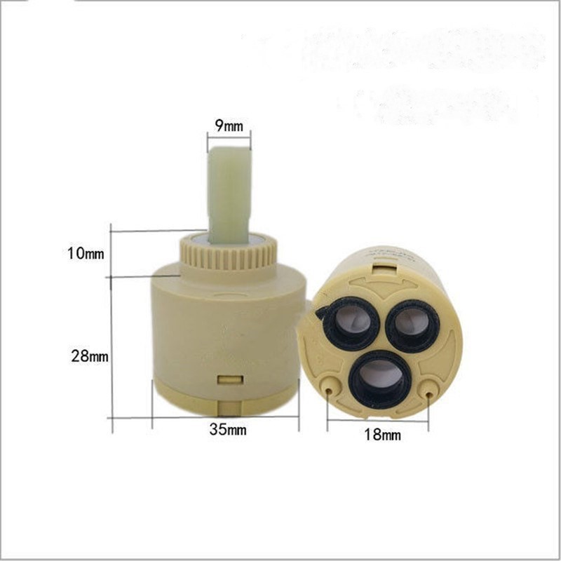 35mm 40mm Ceramic Cartridge With or Without Distributor Faucet Mixer Cartridge  Tap Cartridge