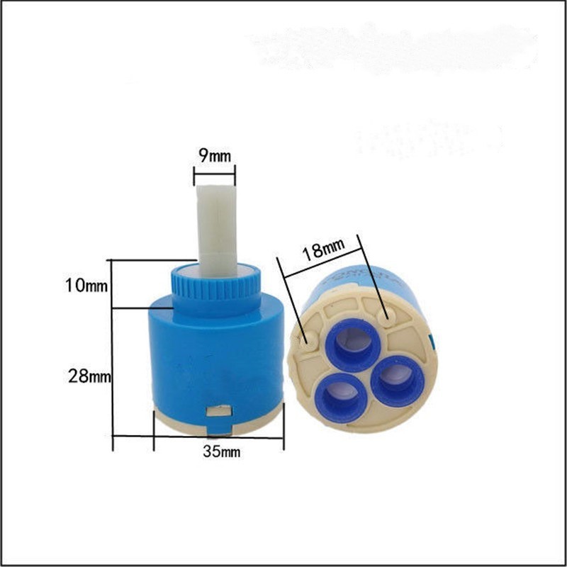 35mm 40mm Ceramic Cartridge With or Without Distributor Faucet Mixer Cartridge  Tap Cartridge