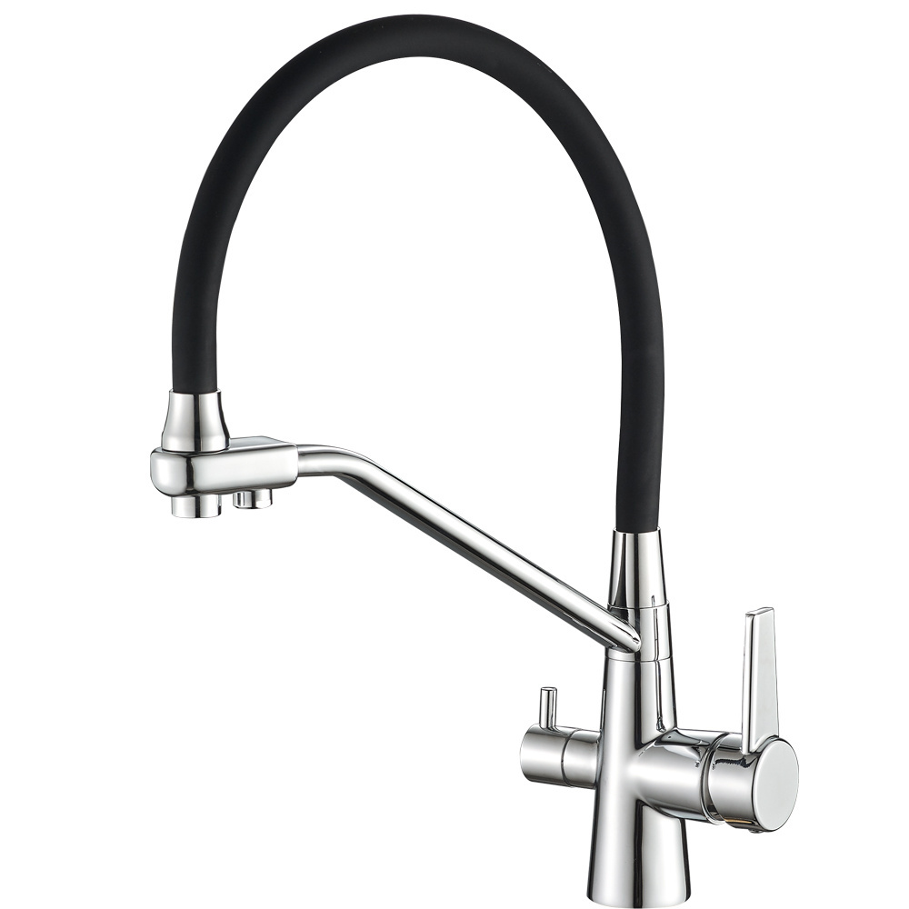 YZ-1903 Factory supplier price 3 Way Water Filter Tap Kitchen Purifier healthy Sink Mixer kitchen Faucet