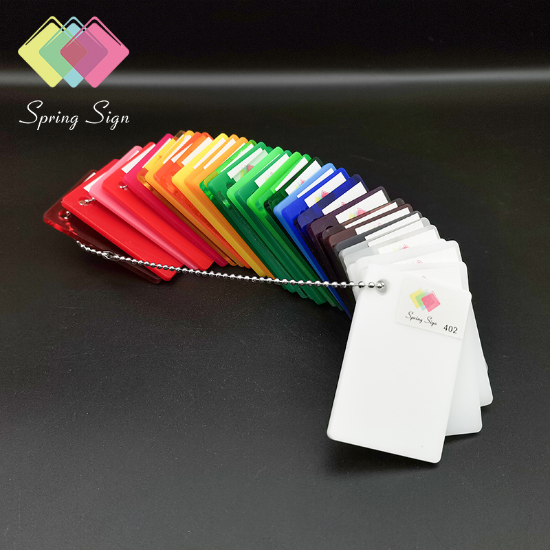 Spring Sign Recycled Sun UV Diffuser 30mm Opal 433 White Translucent Cast Acrylic Sheet 2 mm Opale