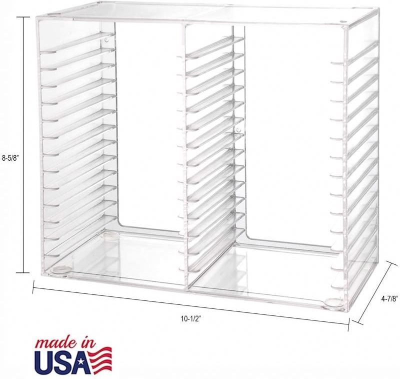 Spring Sign clear acrylic cd dvd display rack cd collection store organizers