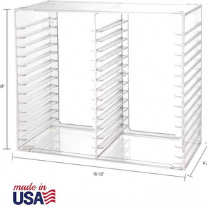 Spring Sign clear acrylic cd dvd display rack cd collection store organizers