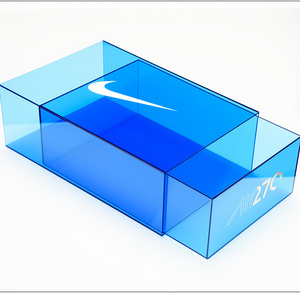 SpringSign Factory Custom 3mm Crystal Nike Shoes Acrylic Shoe Box