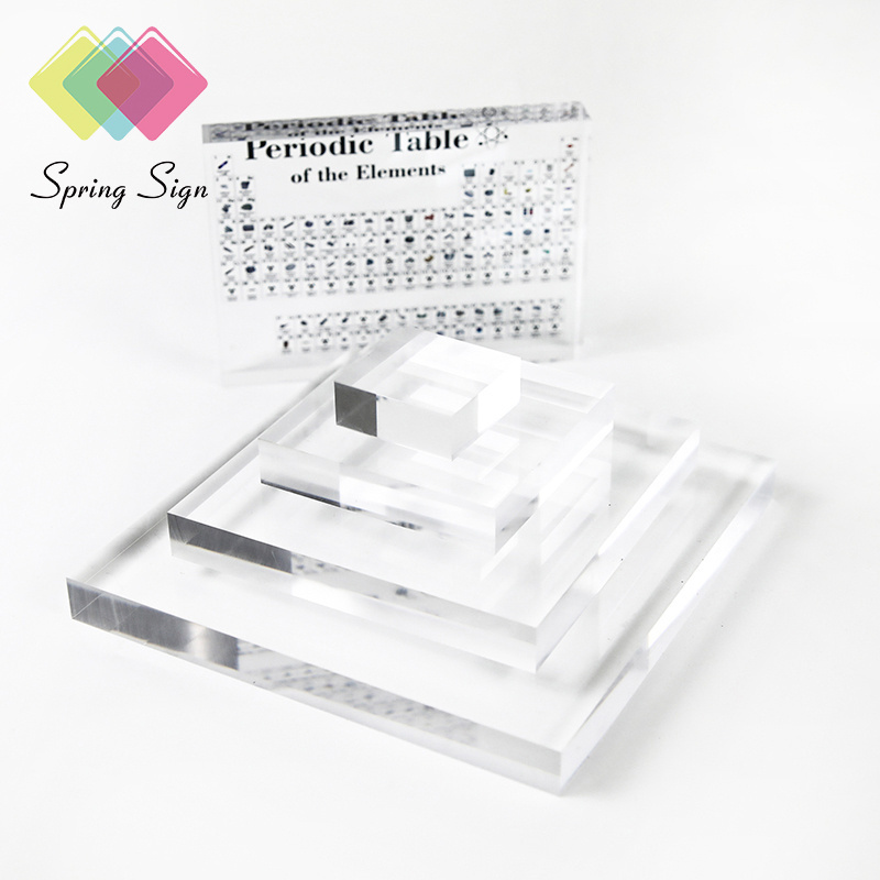 Spring Sign 16mm plastic sheets perspex plexi glass sheet cast acrylic PMMA sheet 20mm for furniture