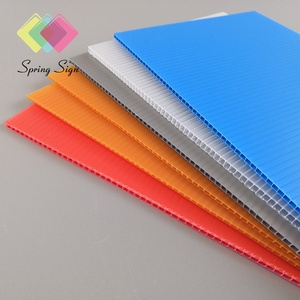 Spring sign polypropylene pp sheet plastic UV Treatment thermocol pp plastic sheet