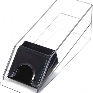 hot sale 2 deck 4 deck 6 deck clear acrylic blackjack dealing shoe