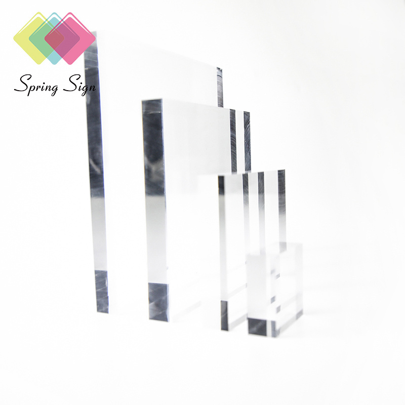 Spring Sign 16mm plastic sheets perspex plexi glass sheet cast acrylic PMMA sheet 20mm for furniture