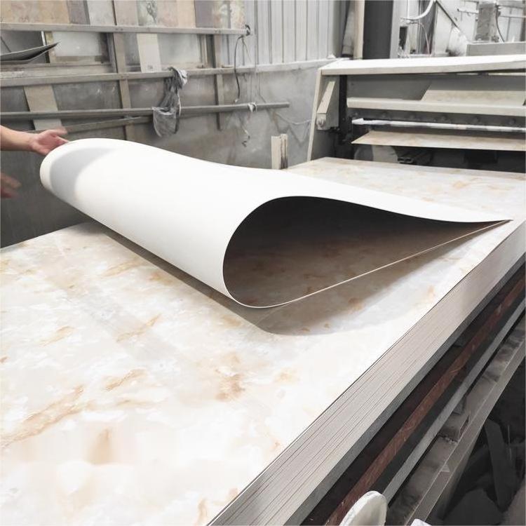 Spring Sign waterproof uv marble sheet pvc wall panel board ...
