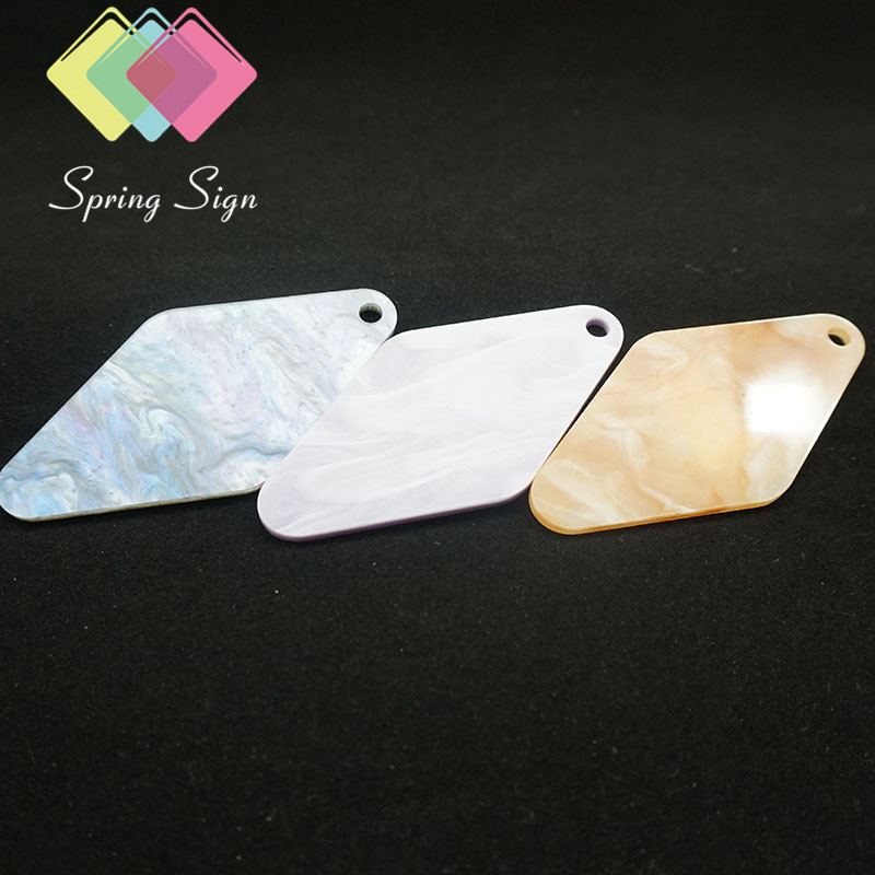 spring sign thin patterned one sided chunky glitter 2mm iridescent mother of pearl marble acrylic sheets pmma sheet