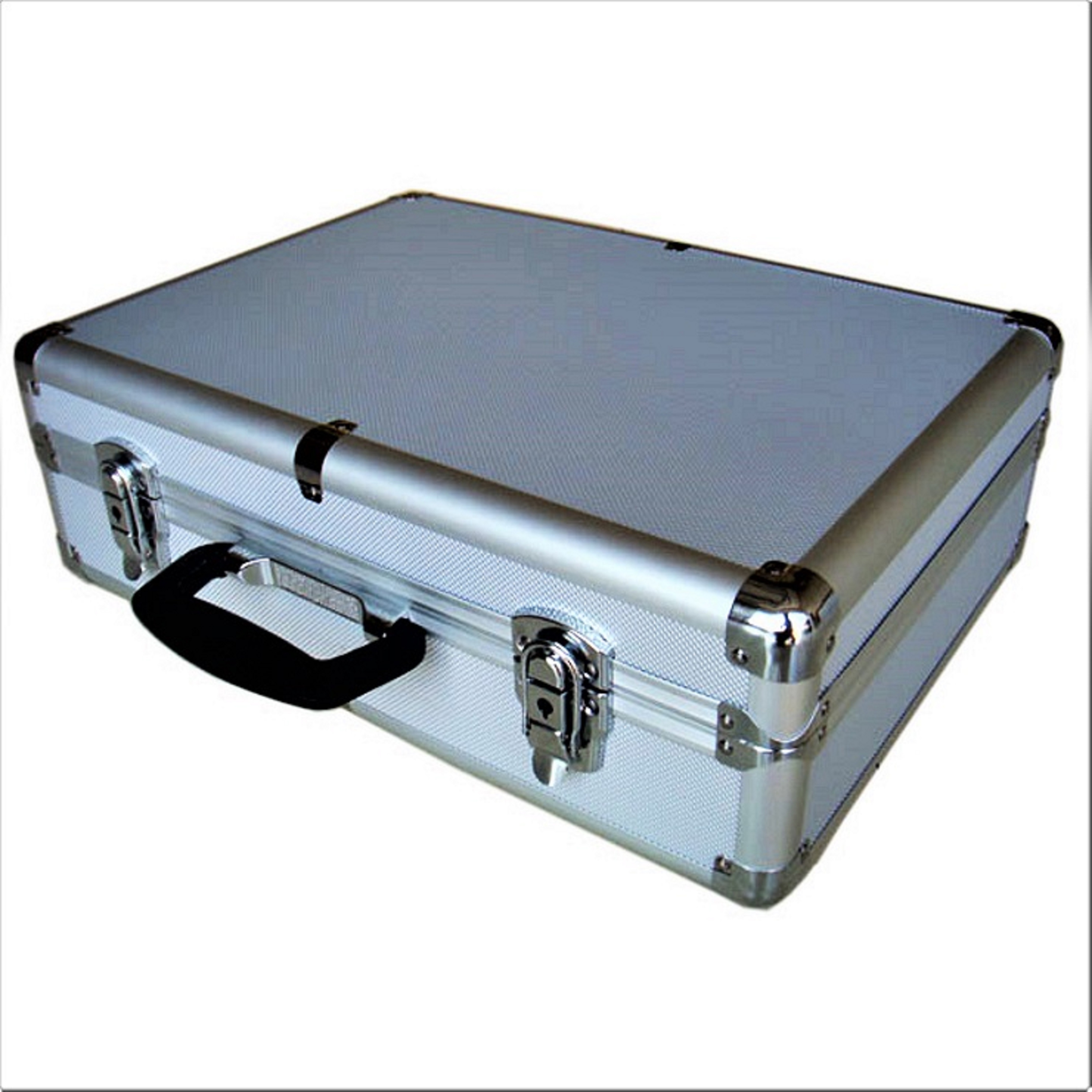 Good Price Tough Aluminum Tool Box with Foam Padding in Silver or Black with Customized Size and Available Locks