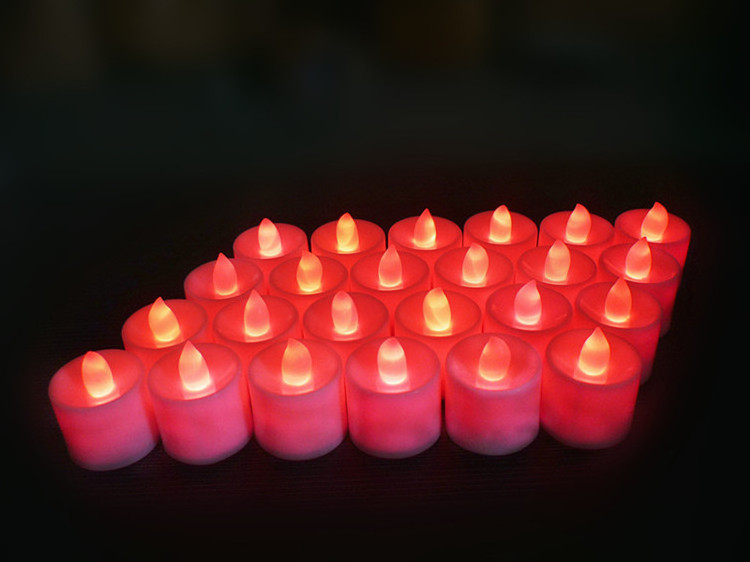 LED Candle Electric Battery Operated White Tealight Mini Tea Candle