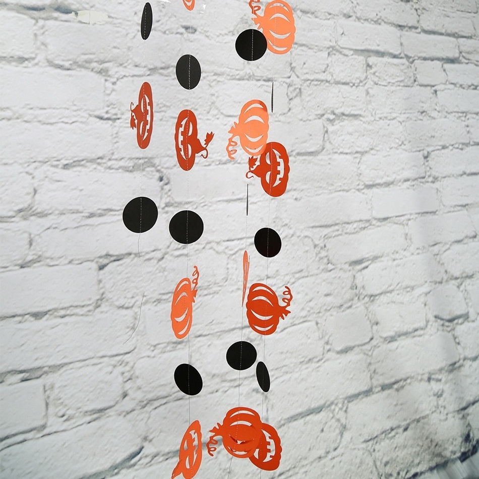 4M Halloween Paper Garland Decoration Hanging Wall Flowers