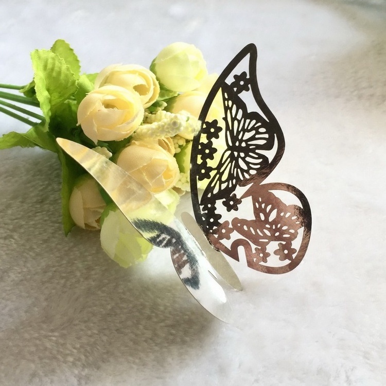 Butterfly Laser Cut Place Table Card Name Cards Paper Party Supplies Decoration