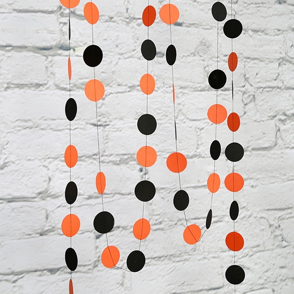 4M Halloween Paper Garland Decoration Hanging Wall Flowers