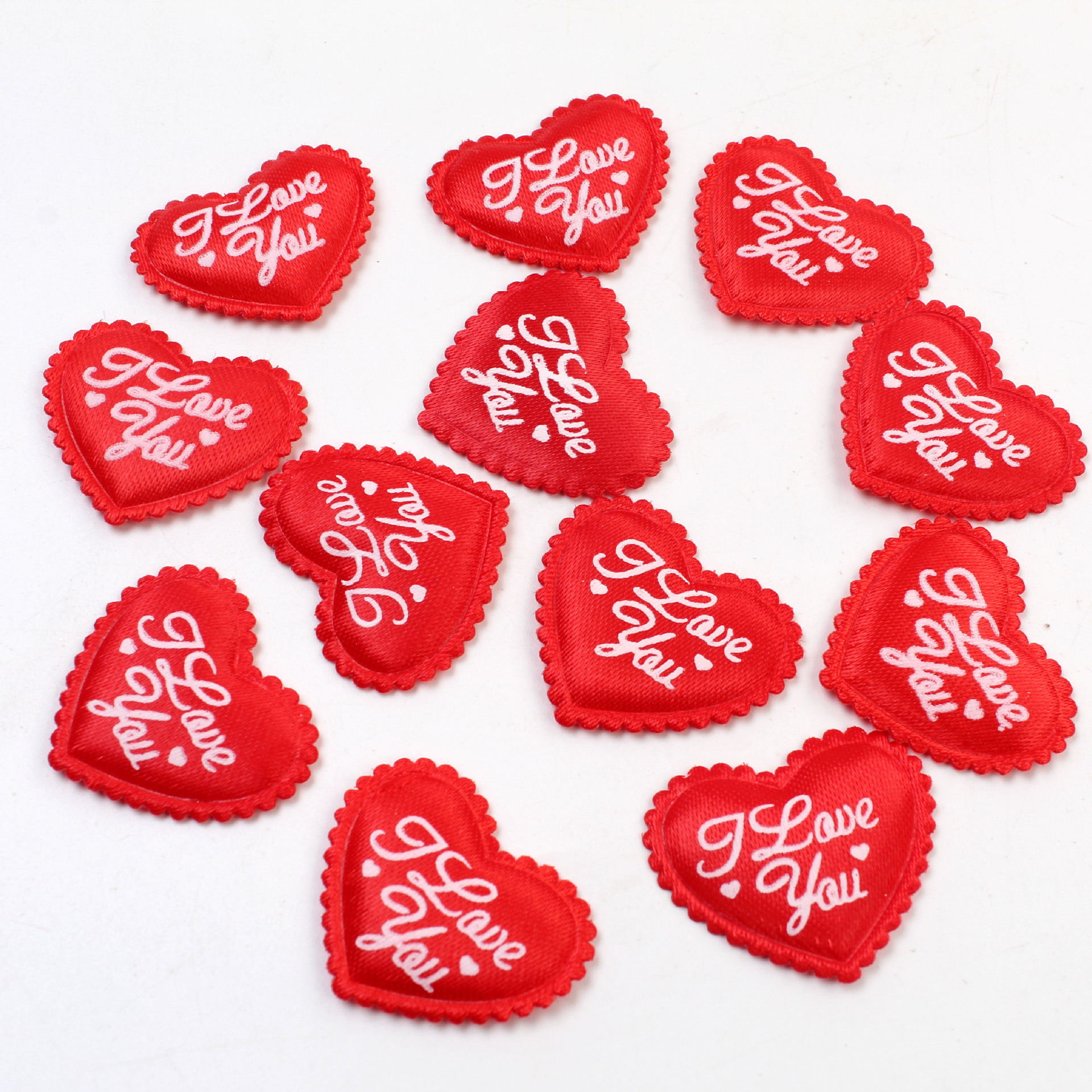 100pcs 3.5cm Sponge I Love You Heart Wedding Confetti Throwing Petals For Love Bride Valentine's Day Gift Party Room Decoration