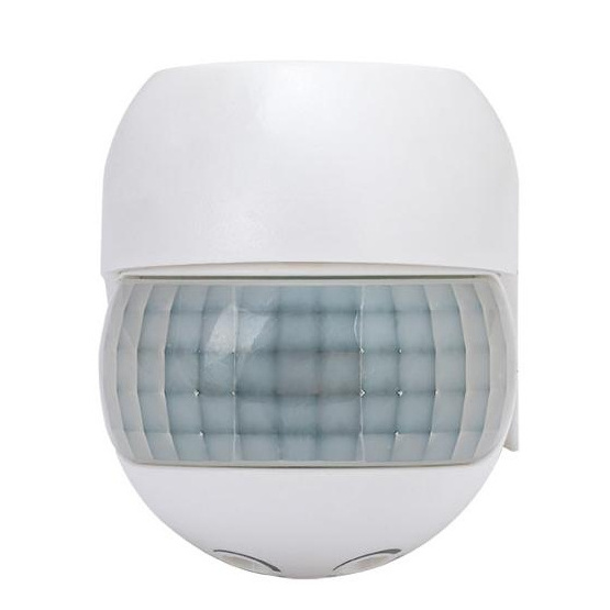 Outdoor PIR Motion Sensor Switch with Infrared Amplifier White Emitting Human Motion Detector