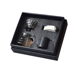 Coffee Accessories Gift Box Set Coffee Maker V02 Dripper + Coffee Server + Kettle + Filter Box-set Outing TS03 Nenya OLi