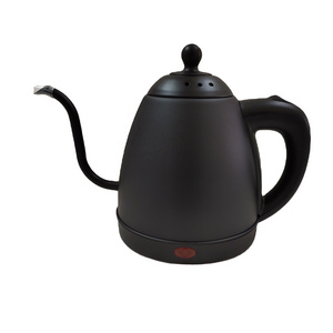 220v 110v electric gooseneck kettle black sliver coffee & tea kettle pour over accessories