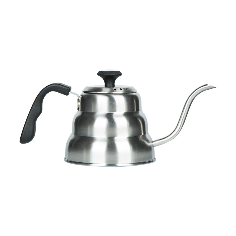 1.0L 1.2L Pour Over Coffee Kettle with Thermometer 304 SS Stovetop Gooseneck Tea Kettle