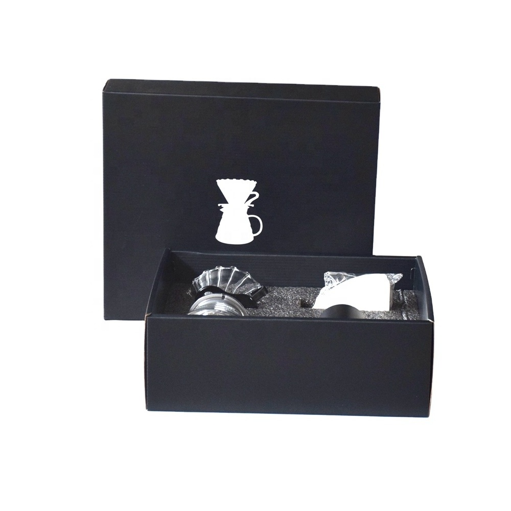 Coffee Accessories Gift Box Set Coffee Maker V02 Dripper + Coffee Server + Kettle + Filter Box-set Outing TS03 Nenya OLi