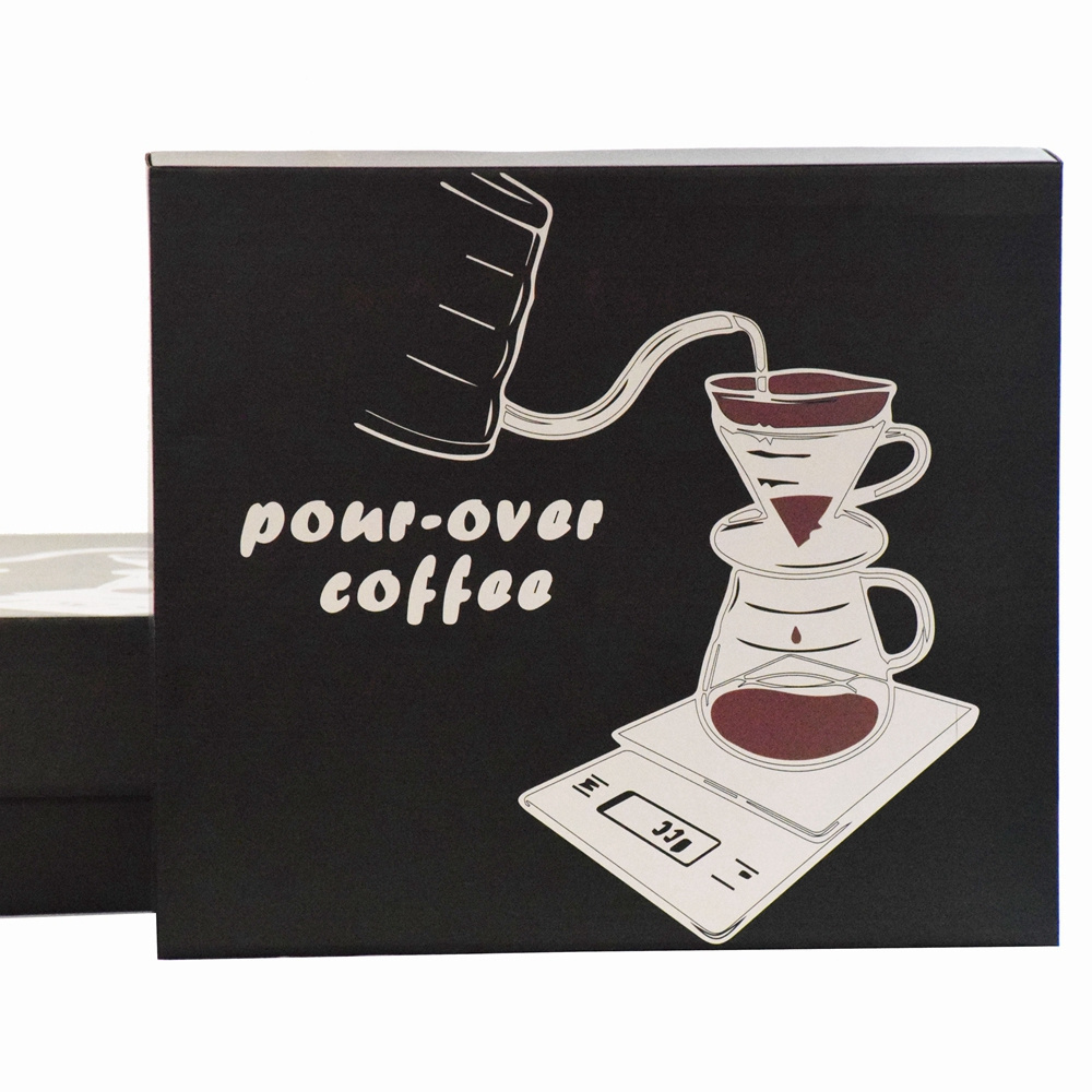 Hand drip V02 coffee maker Gift box set Outing Portable Brew Coffee Pot Mini Coffee Grinder Percolator