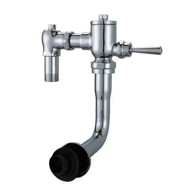 SPRING SUMMER Brass  Hand Press Time Delay Toilet Flush Valve WC Commode Flushing Valve