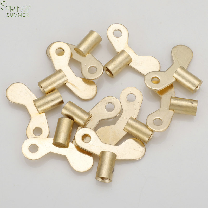 Square Socket Hole Water Tap Faucet Key Solid Brass Special lock Plumbing Key Sending key for water tap