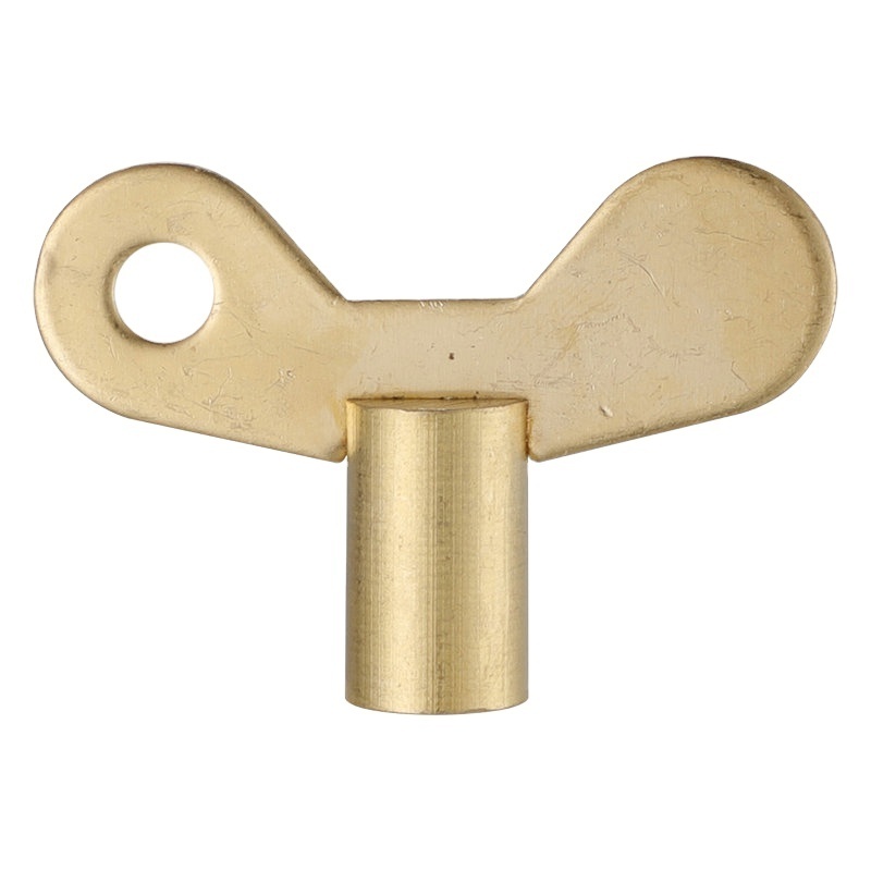 Square Socket Hole Water Tap Faucet Key Solid Brass Special lock Plumbing Key Sending key for water tap